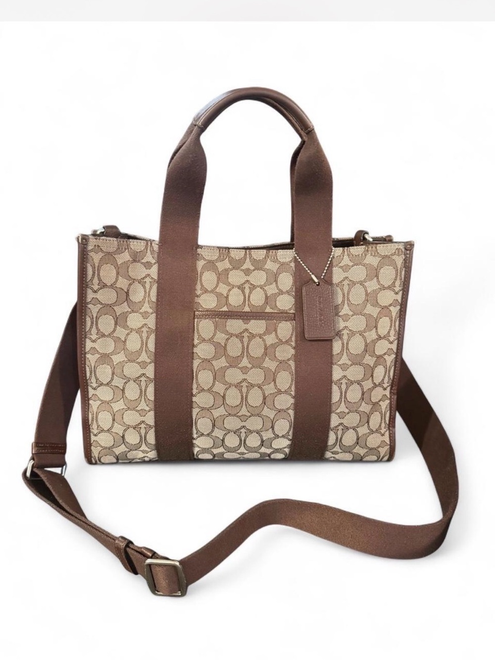 Coach Smith Tote Bag in Signature Jacquard